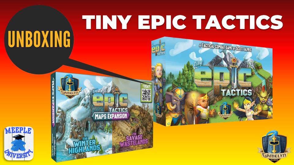 MeepleU's tweet photo. Inside #TinyEpicTactics and the Maps Expansion - quick video if you want to see, I like the way the maps turned out!! 👍
Video➡️ https://t.co/YS1eJo1dm7
@Gamelyn_Games https://t.co/a1uBJVd59I