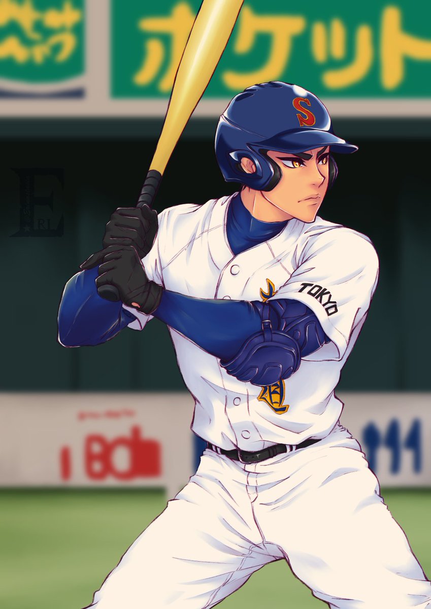 Eri Commissions Open Number Three Captain Clean Up And Third Baseman Yuki Tetsuya He S My New Boyfriend ダイヤのa 結城哲也 Daiyanoace Fanartfriday T Co Qbyobxqpyb