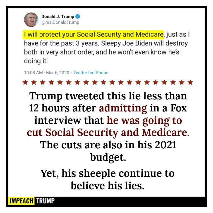 jsouza59's tweet photo. #FuckTrump and anyone of his IGNORANT BRAINWASHED SUPPORTERS #NotMyPresident #NotAmericasPresident #RussianAsset installed by Putin to destroy America @GOP doing exactly nothing to stop him #PutinsAssClowns the repukeagain Party,#VoteBlueNoMatterWho2020 #GOPCorruptionOverCountry https://t.co/M57aFpmzzf