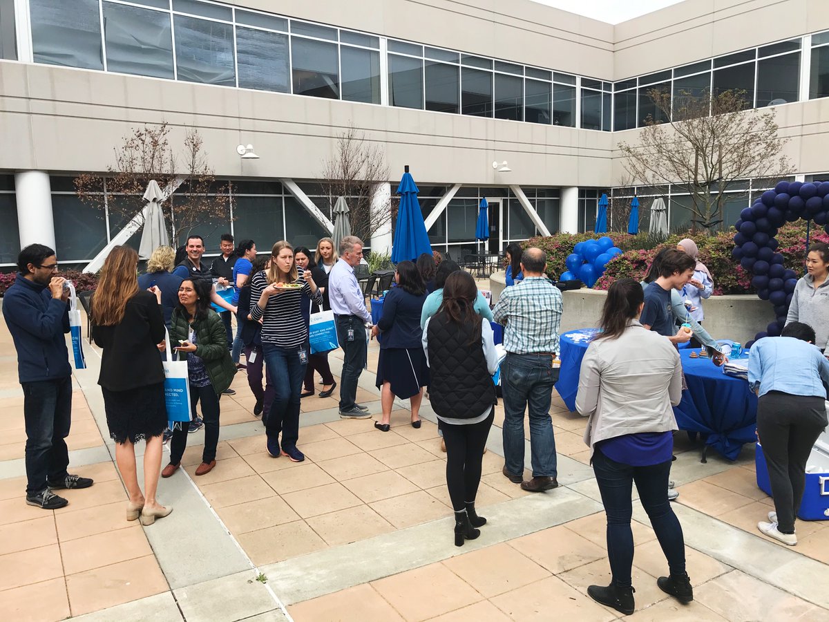 Today we celebrated #DressInBlueDay at Natera to raise awareness about colorectal cancer. Great turnout and great conversations about CRC!
#CRCAwarenessMonth #ColorectalCancer #StrongArmSelfie #TomorrowCantWait #FightCRC

@CCAlliance @FightCRC