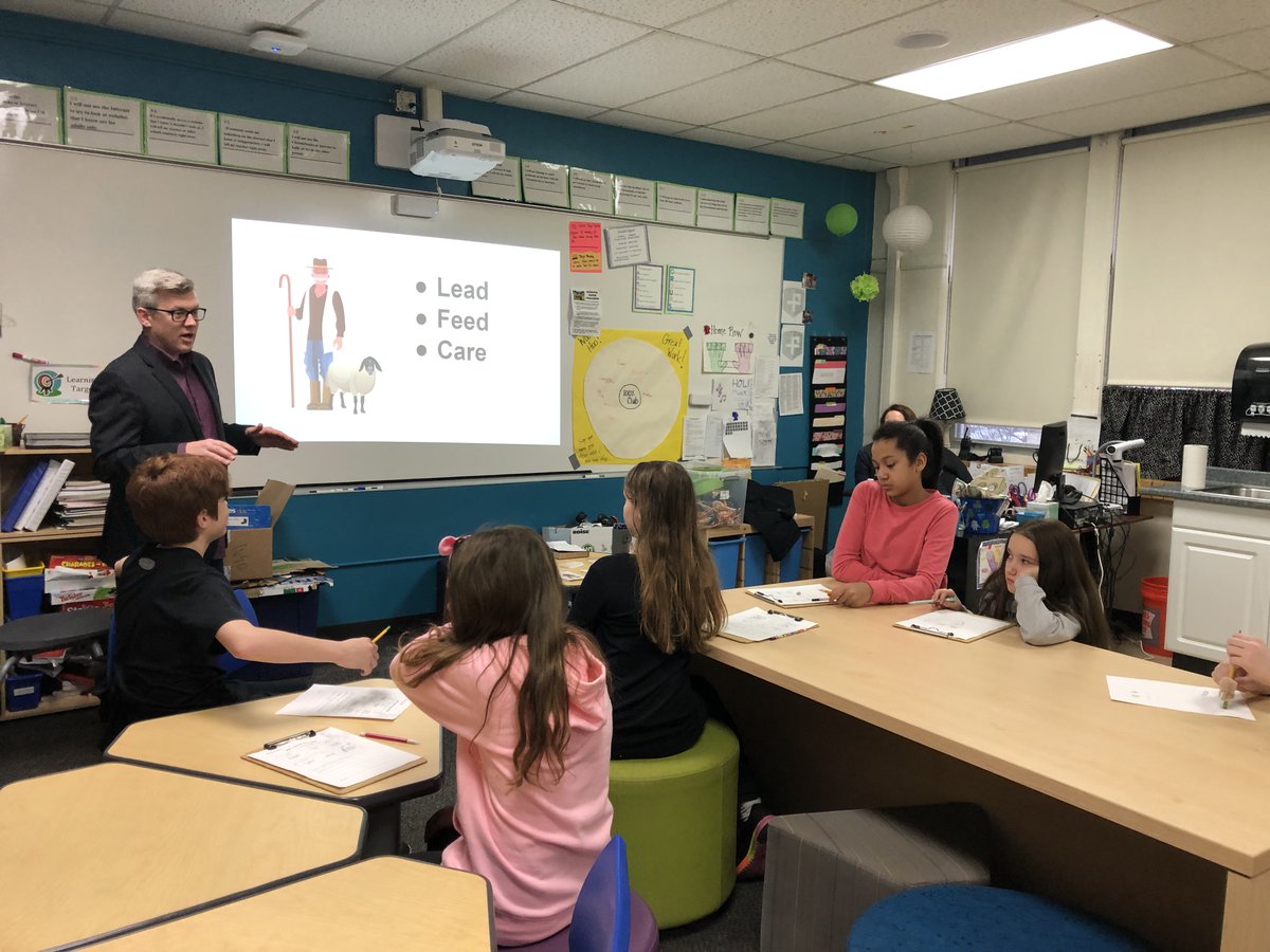 PerryInnovation's tweet photo. Thank you Pastor Don Chapin; Mrs. Rodriguez, Supply Chain Manager; and Mr. Brinn, IT Application Consultant, for sharing your careers with us today! https://t.co/LCed8J6oiO