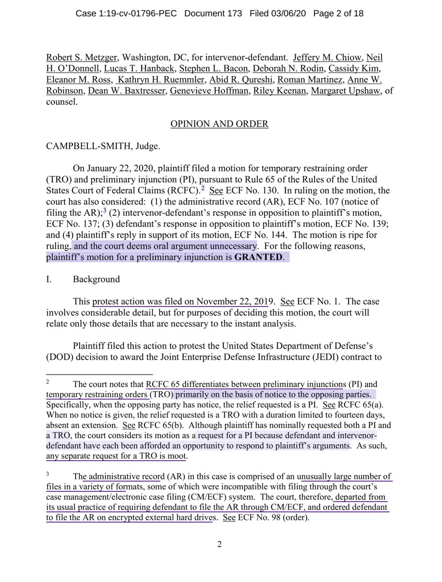 res ipsa loquitur ...I mean there’s zero reason to editorialize or dramatize this Order. Therefore my personal opinion doesn’t matter here, at all - well maybe beyond I. TOLD. YOU. SO. <snickers> https://ecf.cofc.uscourts.gov/doc1/01503643857?caseid=40037