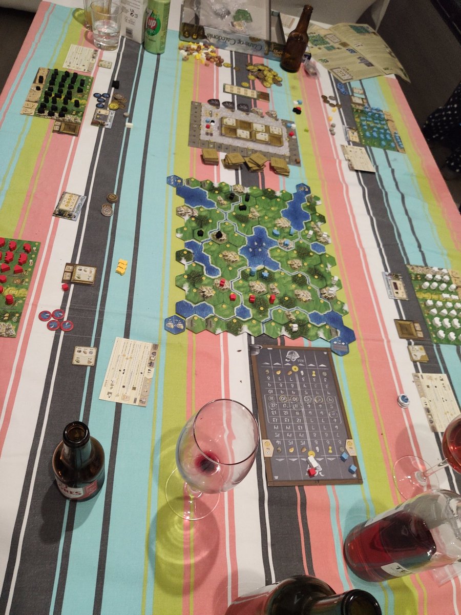 joemorales's tweet photo. Clans of Caledonia
Bom jogo, mas ainda não atinei mt bem com a estratégia a tomar
#bgg #boardgamegeek #gamenight #temjogo #hobby #jogodetabuleiro #clansofcaledonia https://t.co/vIb3bnK5hC