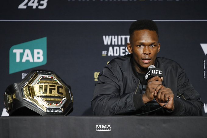 Ufc 248 Adesanya Vs Romero のファイトマネーが判明 イスラエル アデサニャは50万ドル Mma Ironman