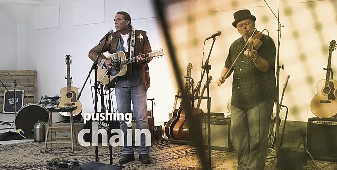 StillCellars's tweet photo. seriously... #PushingChain tonight at your favorite local #arthouse is where it's at. Bring your #Friday, #Longmont. #artful #organic #alchemy #livemusic #cocktails #magic https://t.co/xvc6NxMmI7