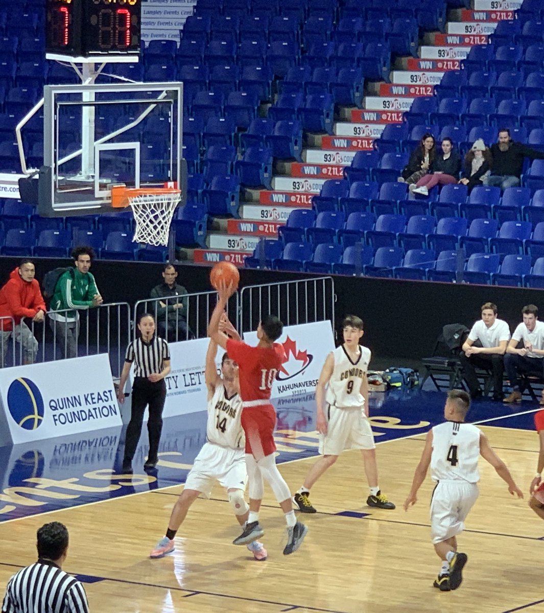 SC Tupper Sr. Boys lose 61 - 43 to No. 1 Duchess Park today in their AAA Provincial Championship Semi-Final game.

3rd/4th place game tomorrow at 10am.

TIGER NATION 
Pride. Love. Respect 

<a href="/tuppertigers/">Tupper Secondary</a> @BCHoopScoop <a href="/bcboysbball/">bcboysbball</a> <a href="/htsumura/">Howard Tsumura</a> @bcschoolsports