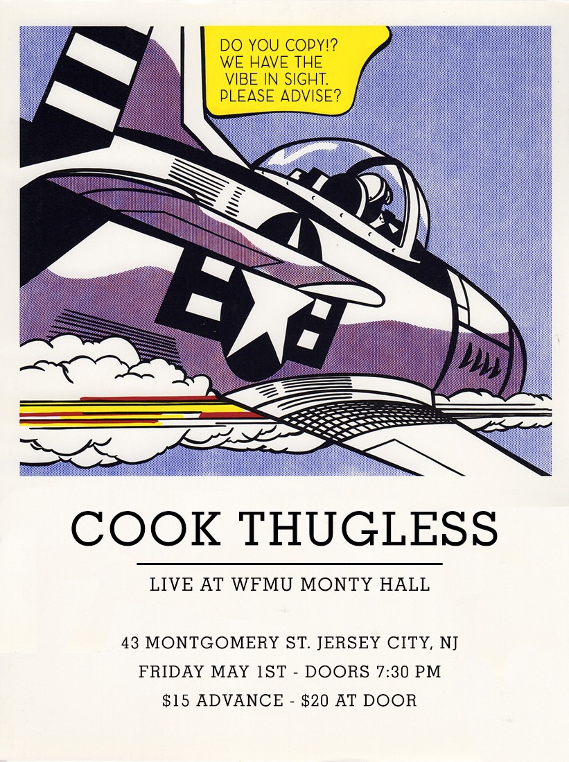 CookThugless's tweet photo. We're super excited to announce this event in Jersey City with @wokerobot, Apollo Sonders, and @Murdock_Music at @WFMU Monty Hall.
It's been a little while east coast we hope you ready. Tickets right over here👀👀 
https://t.co/rhxf0dW8Kk https://t.co/rkOFEGqVUO