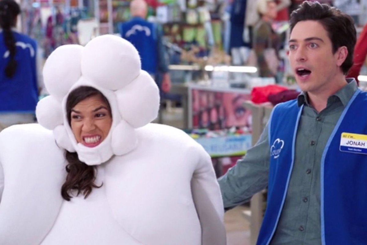 - jonah x amy - superstore - i love them so much- we love slow burn enemies to friends to lovers ships in this house- MOMENT OF BEAUTY!!!!!!- superstore writers please give them a happy ending i can't take anymore heartbreak