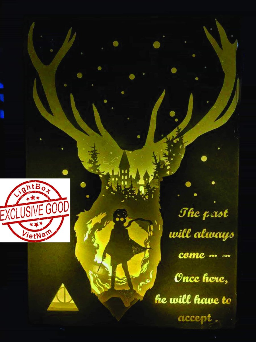 Download Lightboxgoodman On Twitter Check Out This Product Bogo Goodman Harry Potter 2 3d Paper Cutting Light Box Svg Template Files 3d Shadow Box Template Svg Files 20x26 Cm By Goodman Starting At 6 99