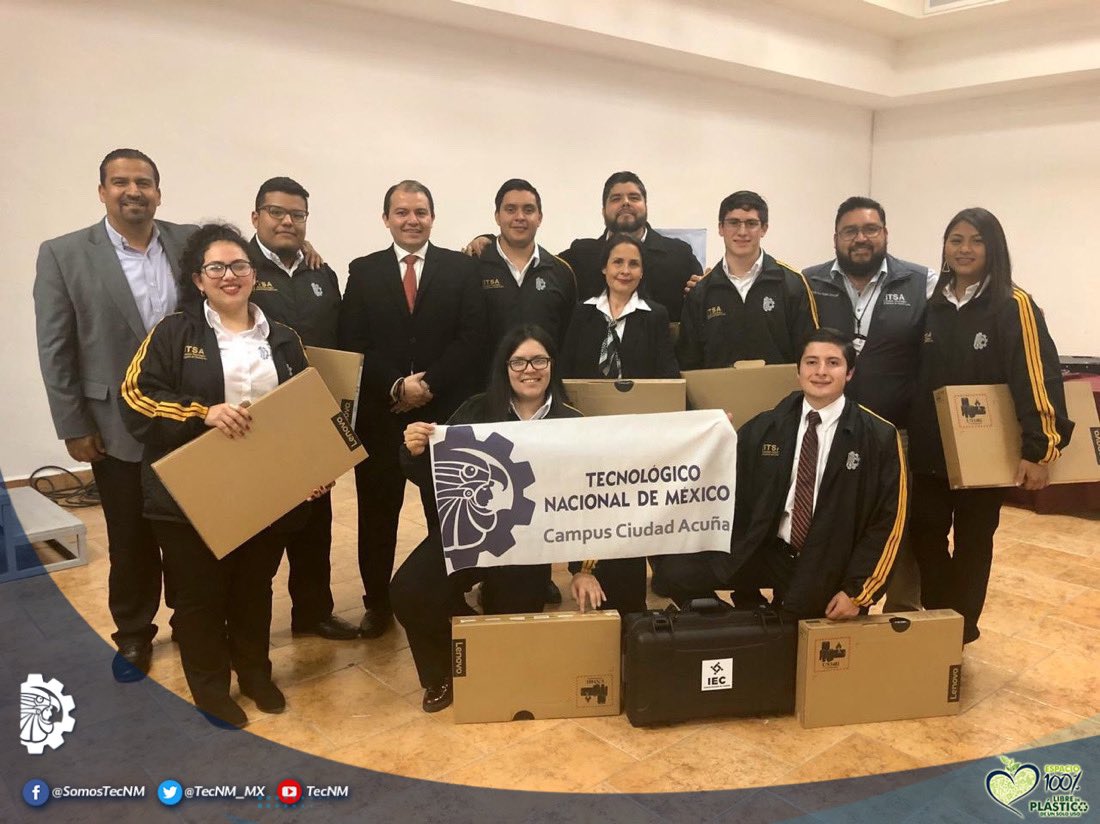 Estudiantes del #TecNM Ciudad Acuña, diseñaron una urna electrónica para comicios electorales con la que obtuvieron el primer lugar en el concurso de innovación tecnológica, organizado por el Instituto Electoral de Coahuila (IEC).
Lee más 👉🏻 🔗 bit.ly/2xcEUss