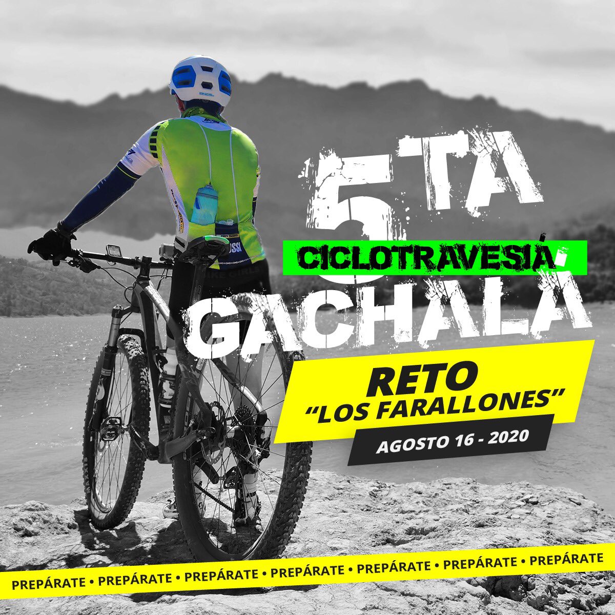 Rolosmtb's tweet photo. Hola !! #Atención !! 🚨Prepárate ☝🏽😱 llega la 5Ta Ciclotravesia #Gachalá reto “Los Farallones” una nueva aventura con mucha diversión 🏆!! Próximamente lanzamiento oficial ✍🏻todo en un solo lugar. #rolosmtb #Travesiamtb #Colombia #ciclismo #mtb https://t.co/dIZ1u4ABAv