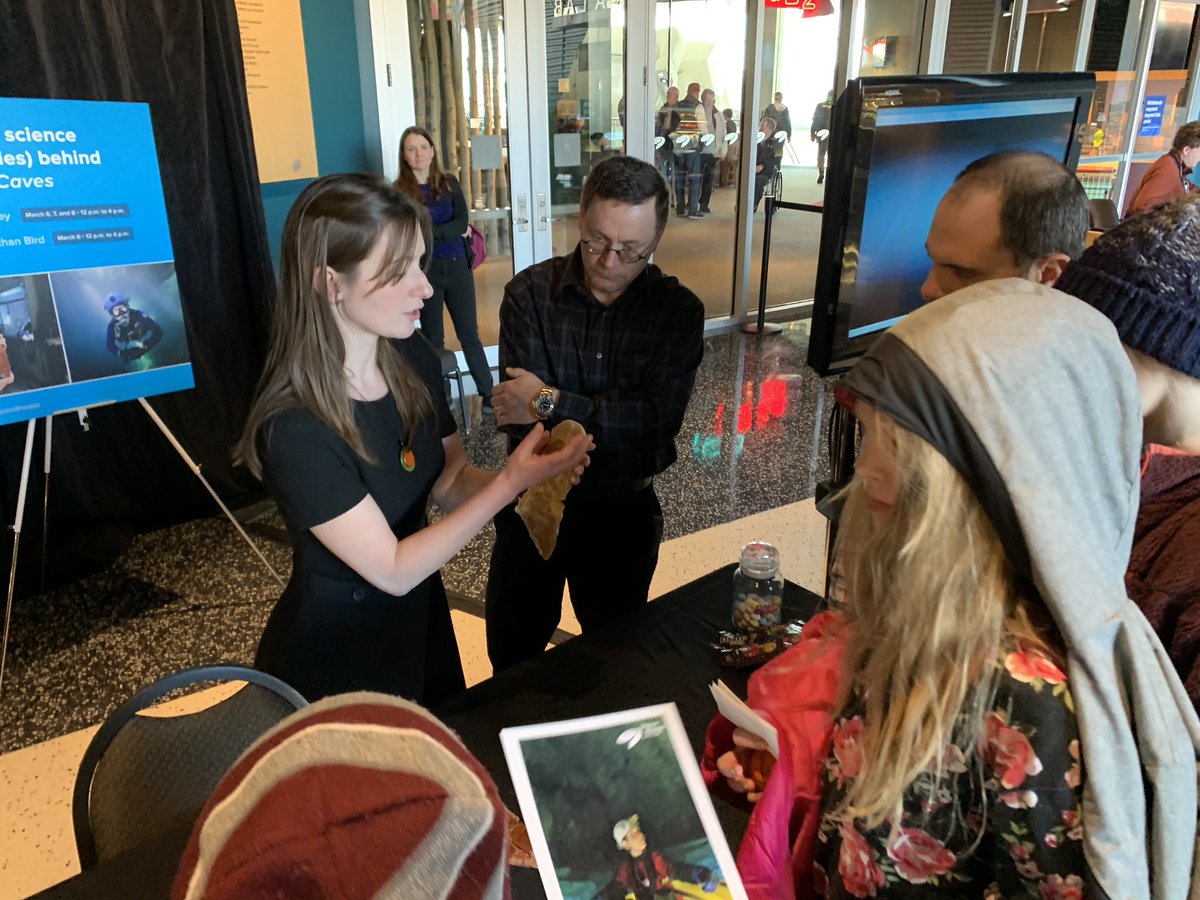 GrowGreenHearts's tweet photo. Loved how the movie @AncientCaves teaches #interconnectedness and #enviroSTEM for kids!  Thank you @sciencemuseummn for hosting a great show, the director and #climate scientist today. https://t.co/WivHwD5qxW