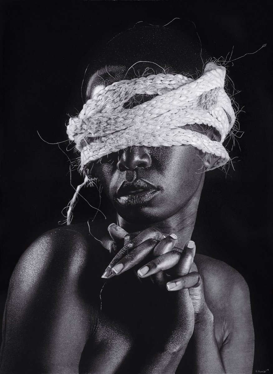 Kovu(Wound) 
Charcoal on paper
77 × 105 cm
Complete piece

#realism #Pencildrawing #blackandwhite #RamadhanHamis #Africanart