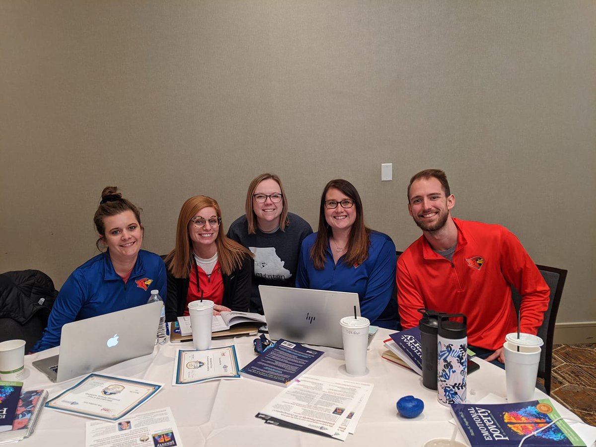 TheELAchick's tweet photo. The @CHSCards English Department is getting our learn on at the Ruby Payne Emotional Poverty Workshop. https://t.co/SbEYE0Q4bL