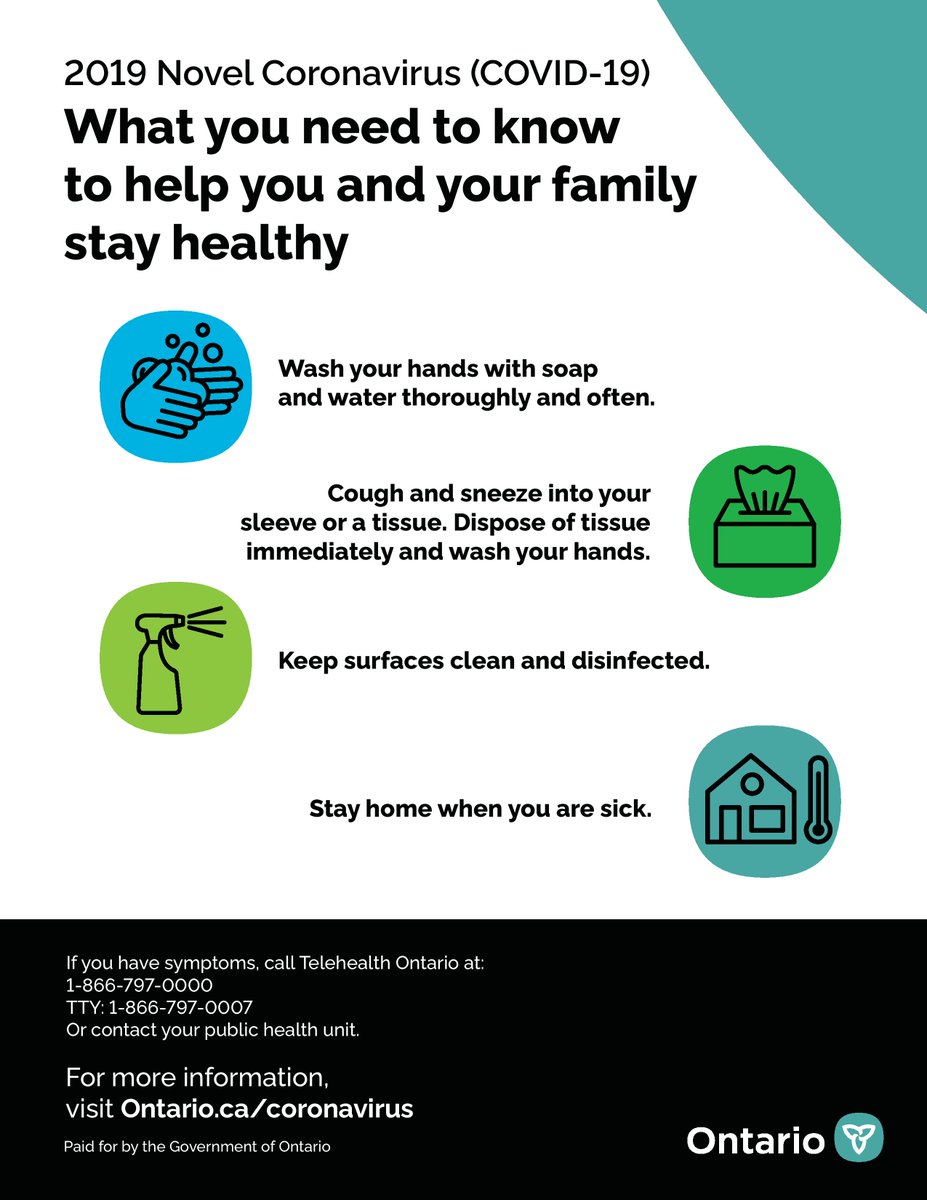Dr. Merrilee Fullerton (@dr_m_fullerton) on Twitter photo • wash hands often with soap & water or alcohol-based hand sanitizer
• sneeze & cough into your sleeve
• avoid touching your eyes, nose or mouth
• avoid contact with people who are sick
• stay home if you are sick
• do not visit a #LongTermCare home if you are feeling ill • wash hands often with soap & water or alcohol-based hand sanitizer
• sneeze & cough into your sleeve
• avoid touching your eyes, nose or mouth
• avoid contact with people who are sick
• stay home if you are sick
• do not visit a #LongTermCare home if you are feeling ill