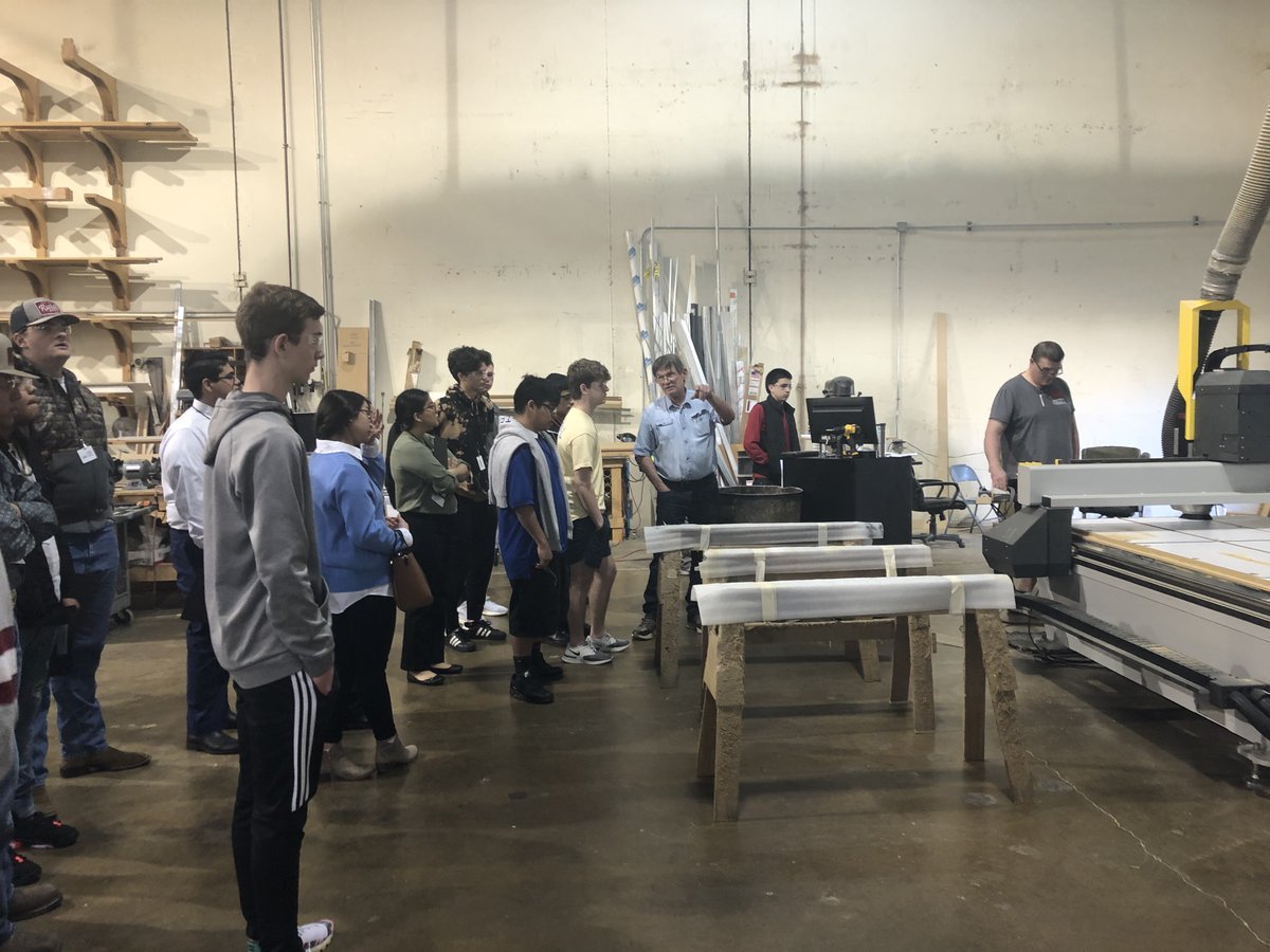 cucklert's tweet photo. Thank you Southwest Display and Events for an interesting and educational tour today!#LISDPartner#LISDCareerOut https://t.co/zyb5vazyzl