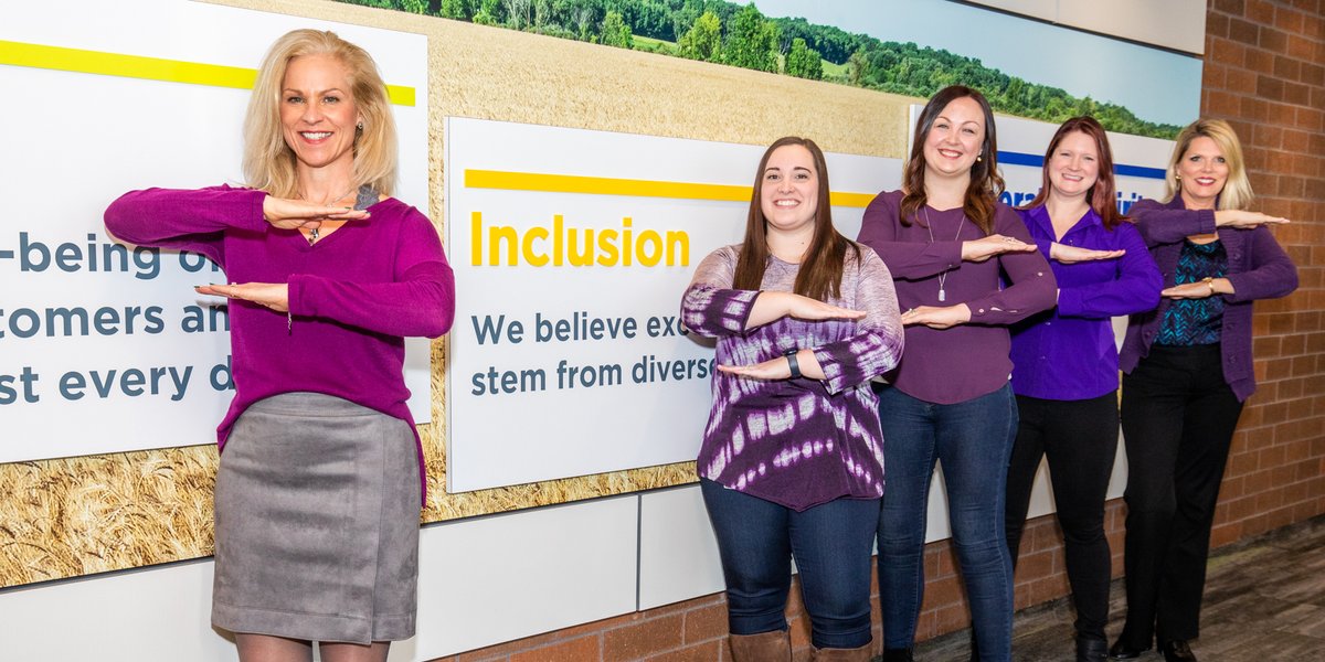 CHSInc's tweet photo. In honor of International Women’s Day, all of us at CHS are celebrating women around the world — our owners, our employees and their families. #IWD2020 #EachforEqual https://t.co/blIdIoJS6Y