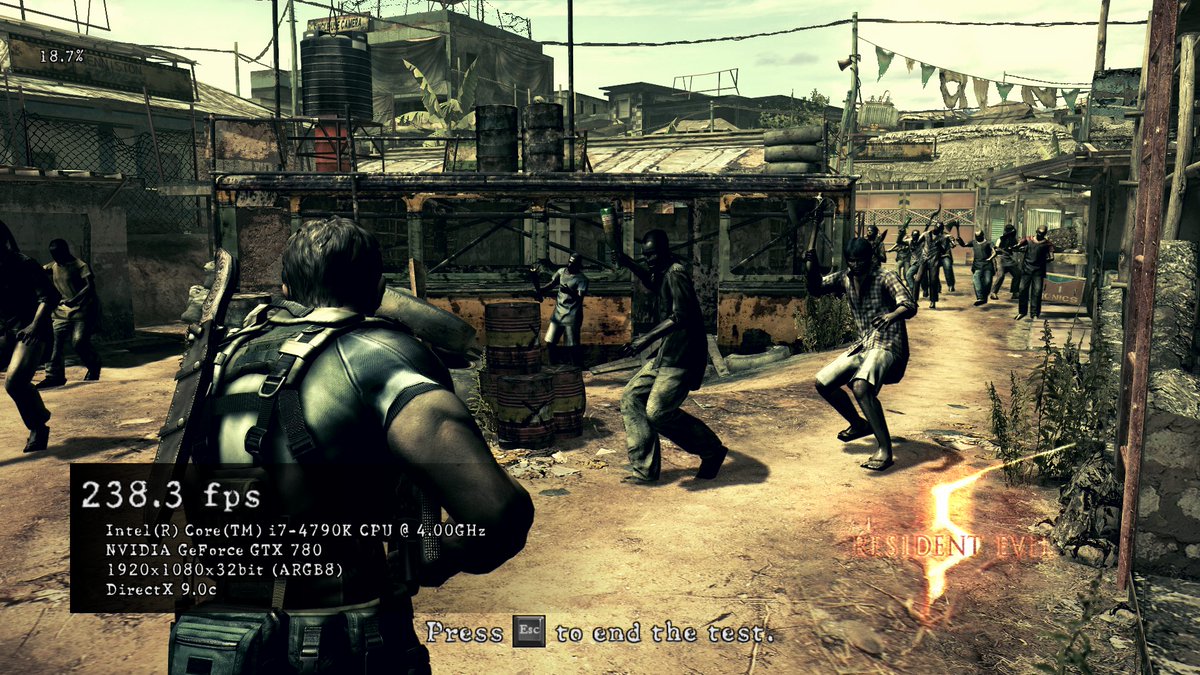 Resident Evil 5 - No Green Filter - Ultra Graphics Mods - Comparison 