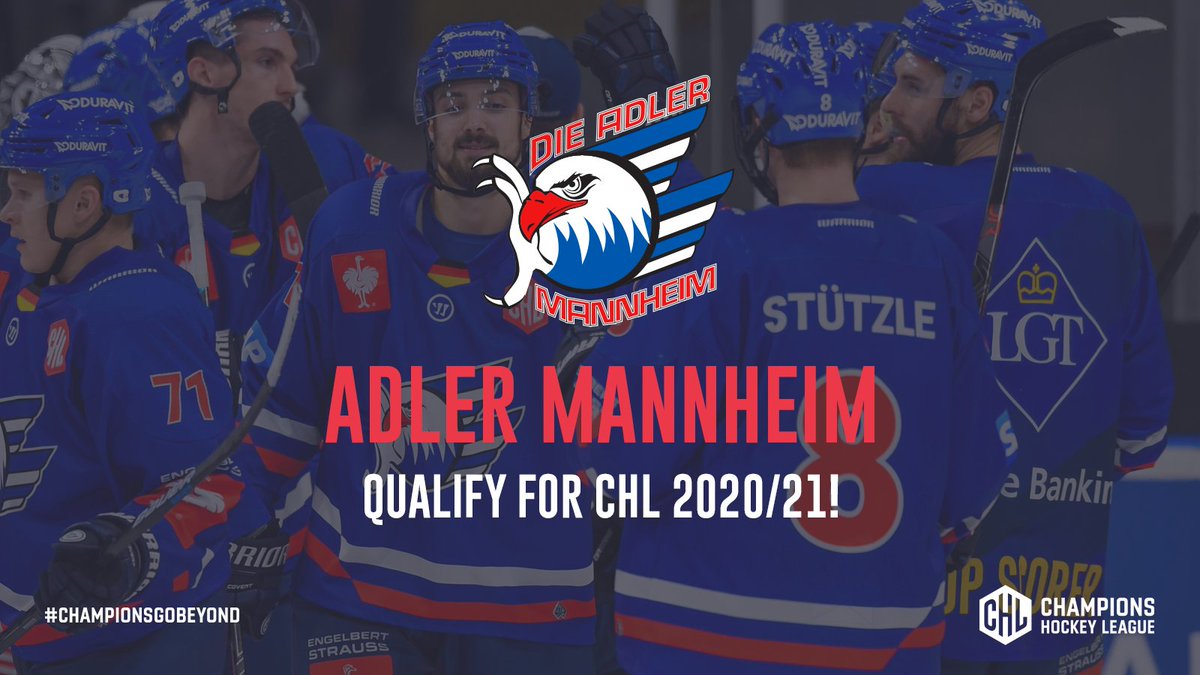 championshockey's tweet photo. The @adlermannheim will fly in Europe again ๐ฆ
next season as well!
#ChampionsGoBeyond #RaceToQualify https://t.co/rHQWqKAIre