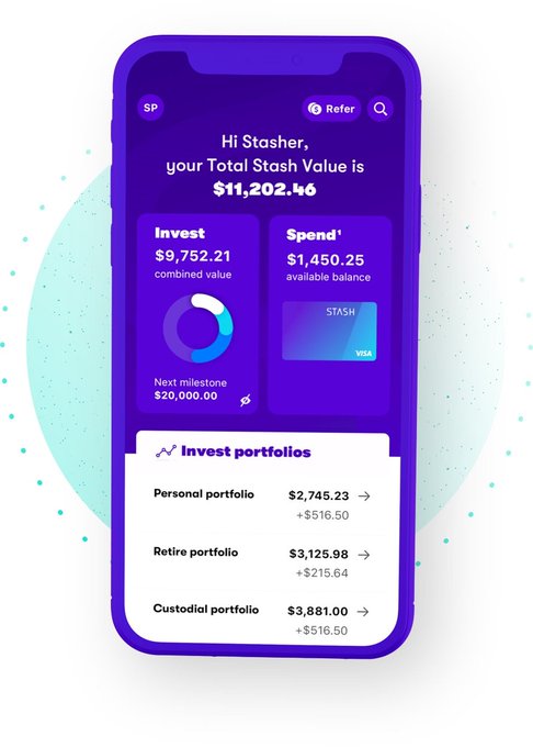 Join Stash Today! Hey! Stash is an app for banking, saving, and investing. If you try it with my link<a href="/tag/madewithripl"class="tags"><span>#madewithripl</span></a>