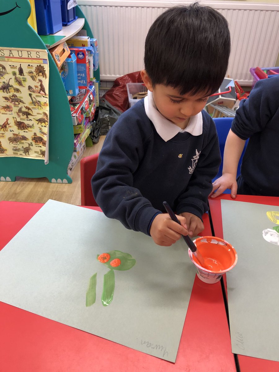 SJBpreprep's tweet photo. Our Nursery boys are working hard with Spring paintings. Keep it up boys. Well done. #sjbpreprep https://t.co/d46ROCi9D7