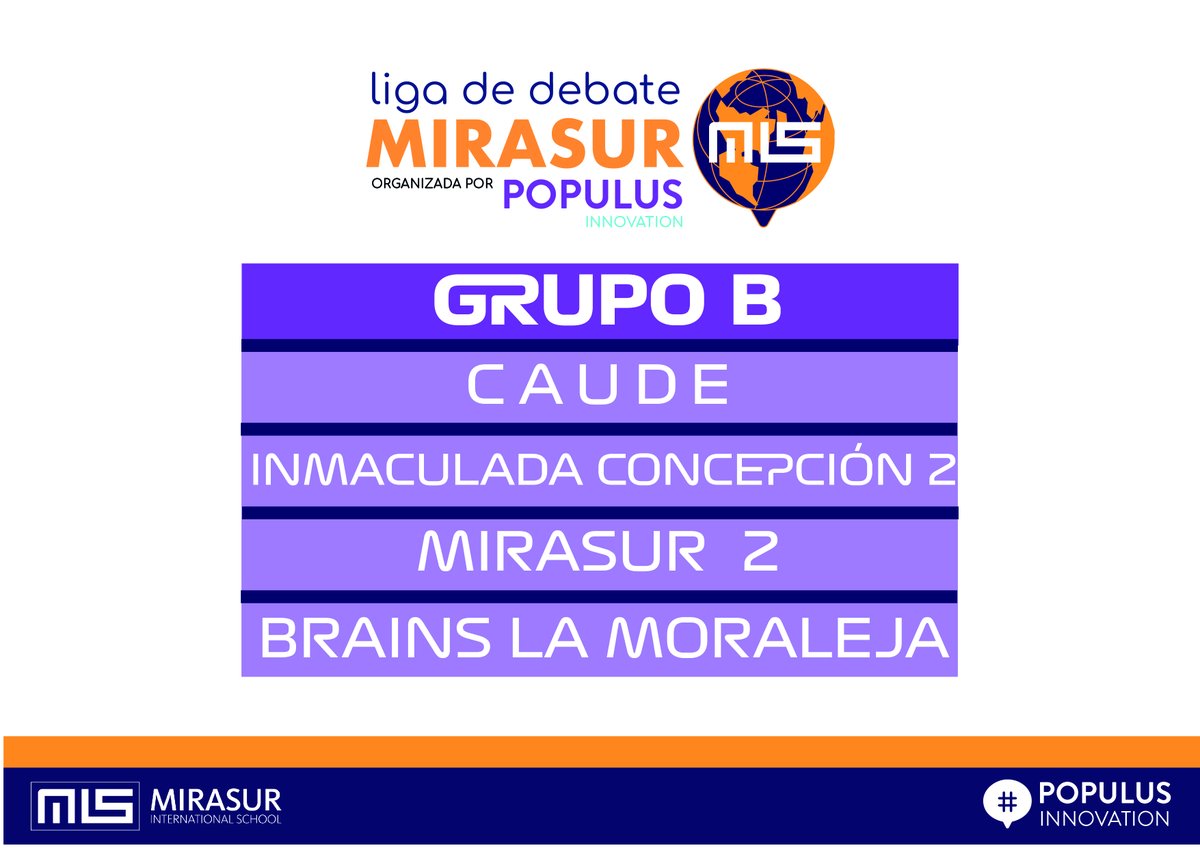 populuses's tweet photo. Lo prometido es deuda! Presentamos los dos grupos de la LigaMirasur 2020:
#GRUPOA
#GRUPOB

Más info en https://t.co/khc18cqWqX https://t.co/OxVRXnwxJH