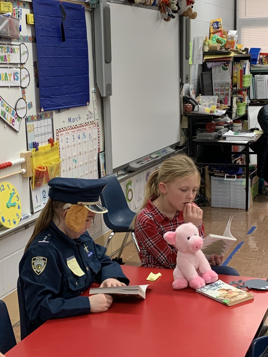 CalvaryElem's tweet photo. Stop, Drop, Read 2020 @CalvaryElem . Thank you Marion Co board of Ed and Mrs. Carly for donating books. @MCPS_KY https://t.co/FEpjKehv8C