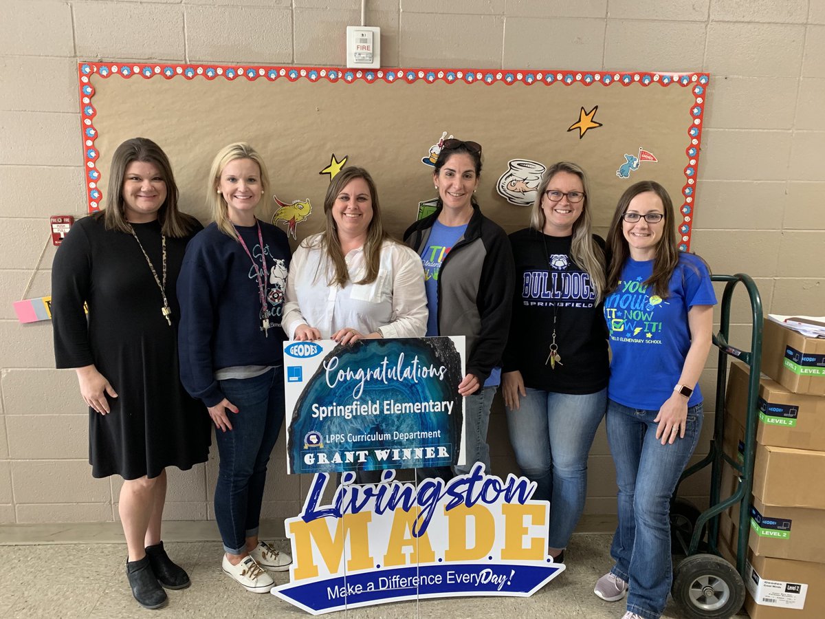 ShannaSteed's tweet image. Congratulations to Springfield Elementary for being a recipient of the Wit &amp;amp; Wisdom Geodes!! Thank you for participating in the grant.
#knowledgebuilding
#buildingreaders 
⁦@Livingston_PPS⁩