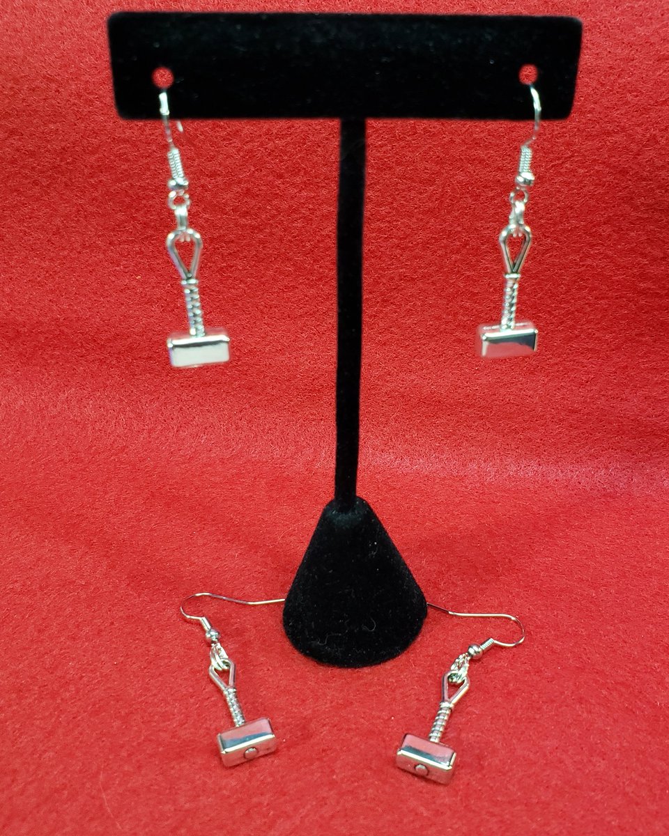 ALINKINTIME1's tweet photo. Mjolnir Earrings https://t.co/2qI7KOQHSG