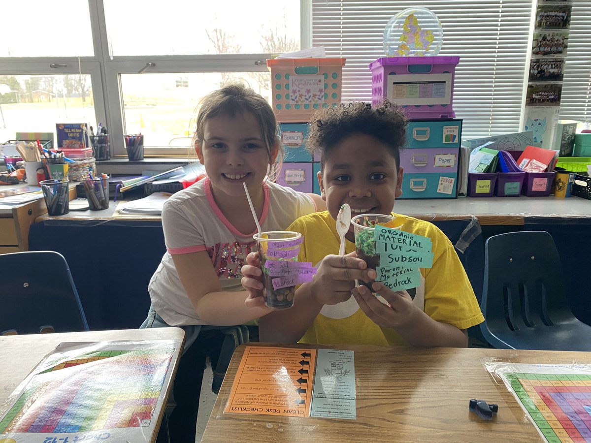 Exploring the sweet science of soil layers! 🐛