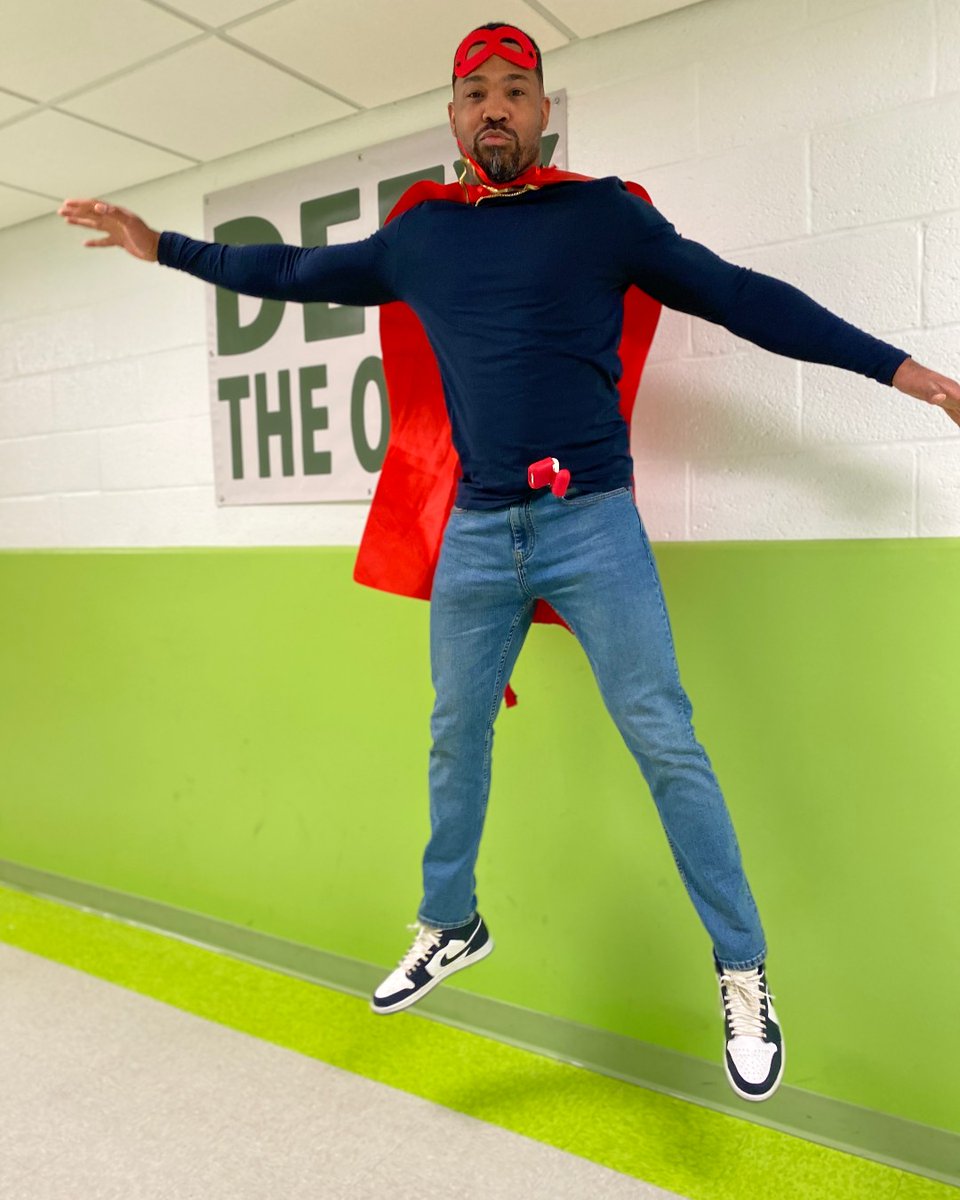 AchievementPrep's tweet photo. CONGRATULATIONS, MR. HAMLIN! YOU are our Network Superhero of the Week! Mr. Hamlin is a true teammate. Scholars and families across the organization know how much he cares about them and will go to the nth degree to ensure their success. #SuperHerooftheweek #StaffAppreciation https://t.co/8a2PRmI6cz
