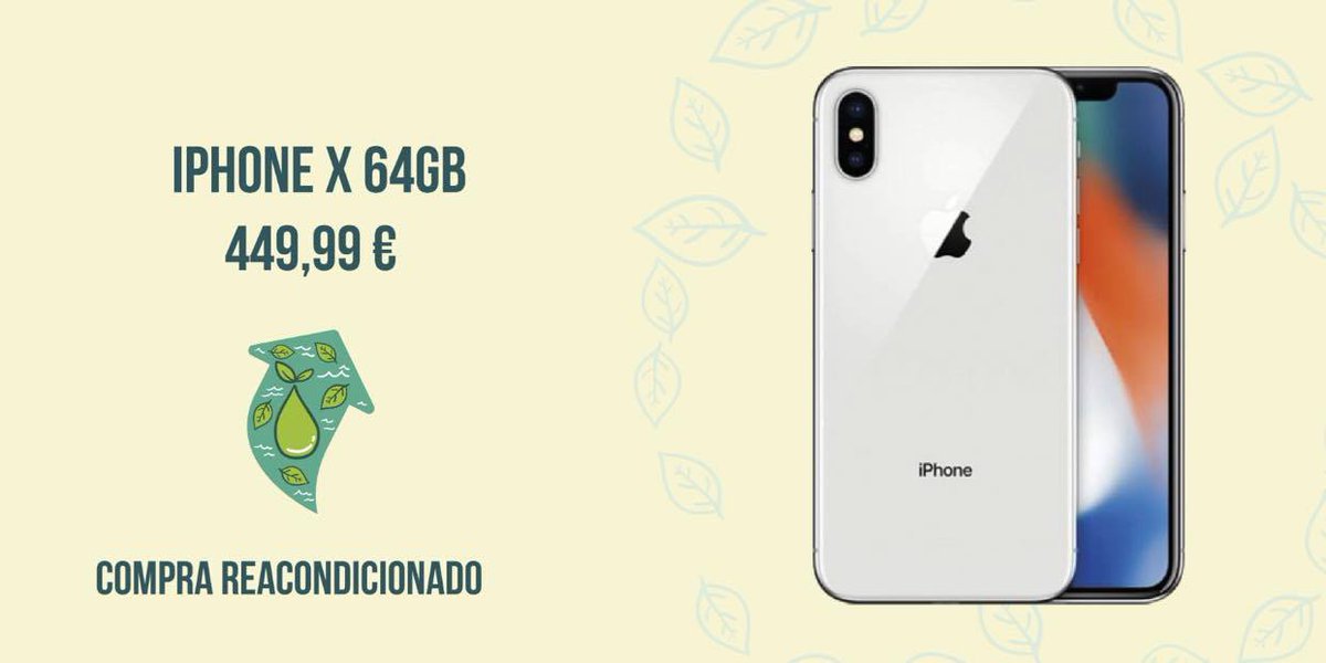 multiconsolas's tweet photo. Si compras un móvil reacondicionado ayudas al planeta, en #multiconsolas apoyamos al cuidado del medio ambiente.
https://t.co/RJsFPYNYoU

#applestore
#iphone
#iphonex
#iphone8
#iphone7
#iphone6
#iphone8s
#iphone7s
#iphone6s
#iphone8plus
#iphone7plus
#iphone6plus
#multiconsolas https://t.co/mlugSw93eR