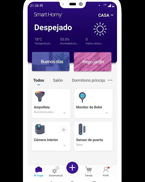 SmartHomy's tweet image. Descarga gratis desde tu celular📱la app en: app.smarthomy.com 

#hogarinteligente #domotica #transformaciondigital #SmartHomyElectronics #casainteligente #tecnologia #SmarHomy #app