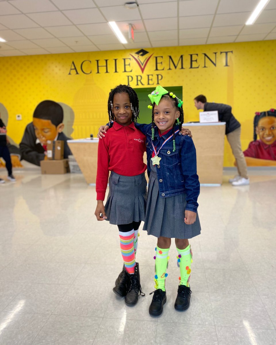 AchievementPrep's tweet photo. It's was the last and final day of the #readAcrossAmericaSpiritWeek and today was crazy socks day! We would like to thank our scholars, Platinum Parents and Platinum Teachers for participating this week!  #DCCharterProud #ReadingMatters #SpiritWeek https://t.co/M2pfeyga0e