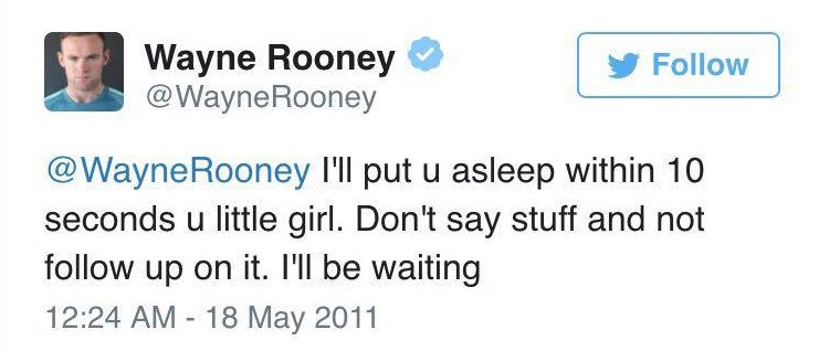 Rooney could probably make up his own thread tbf