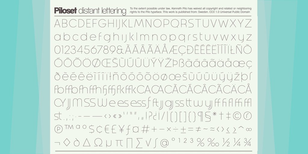 leila_singleton's tweet photo. Been years since I've sent a #FreeFontFriday tweet, but @kennethpilo reached out to let me know that his font, Pilo, which I featured in 2012, is now 100% free via @1001fonts:
https://t.co/NVWUycM3Kv
Shout-out to collaborators @typodermic, @martenfischer, and @GoranSoderstrom https://t.co/PkfBVUiArQ