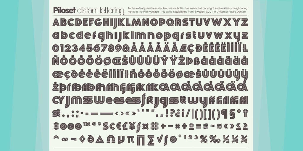 leila_singleton's tweet photo. Been years since I've sent a #FreeFontFriday tweet, but @kennethpilo reached out to let me know that his font, Pilo, which I featured in 2012, is now 100% free via @1001fonts:
https://t.co/NVWUycM3Kv
Shout-out to collaborators @typodermic, @martenfischer, and @GoranSoderstrom https://t.co/PkfBVUiArQ