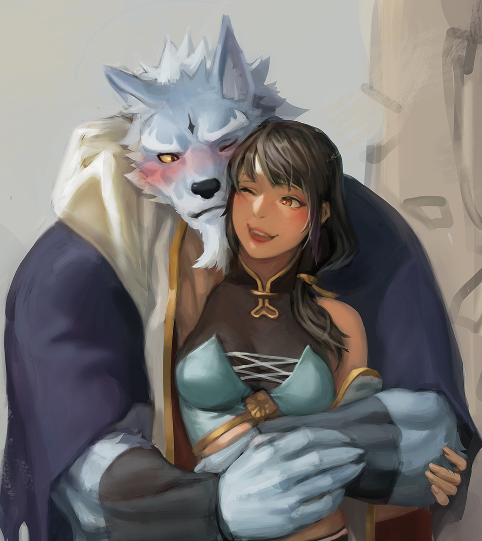 Furry x human