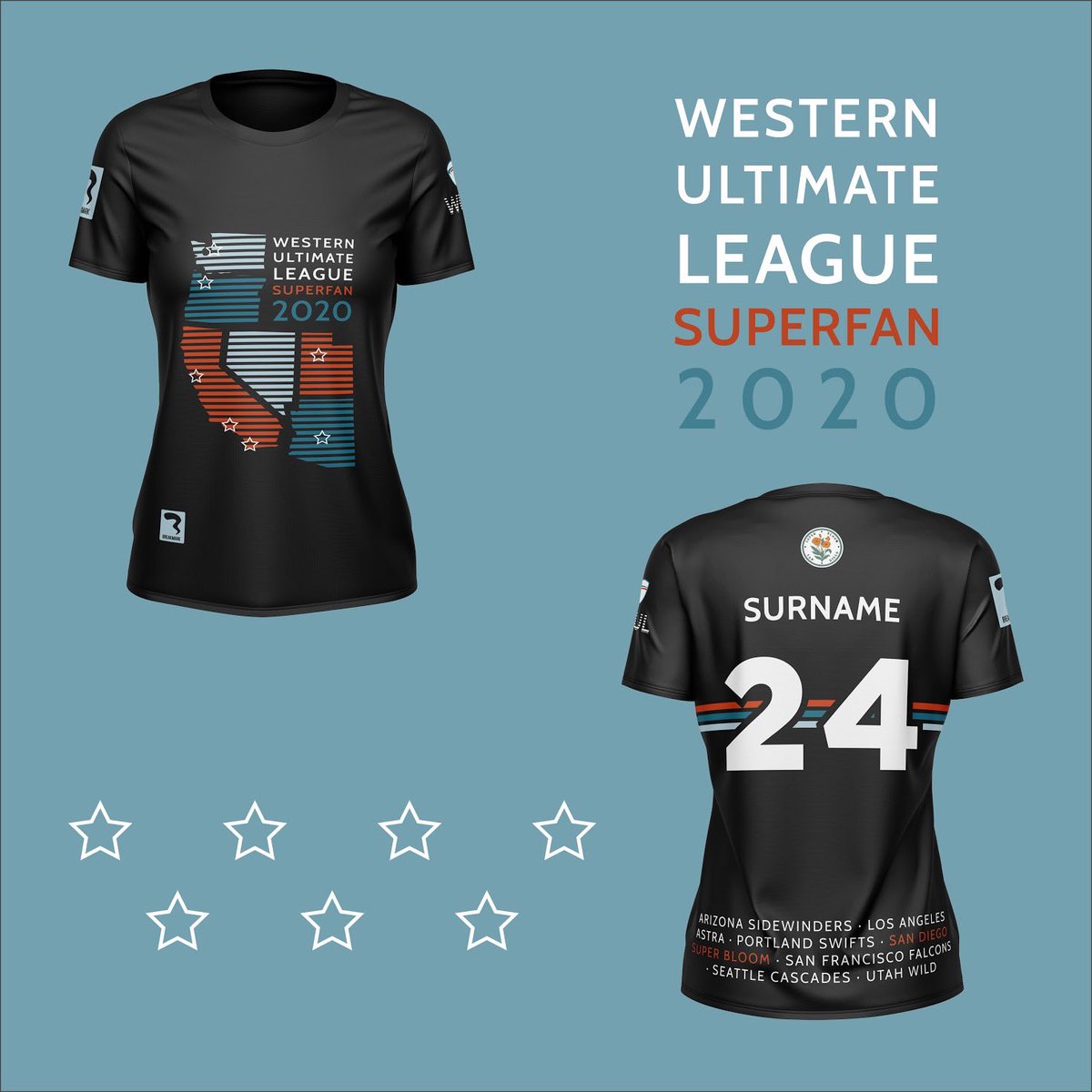 SwiftsPDX's tweet photo. It’s not to late to become a SUPERFAN! Get your favorite Swifts’ name on your back and rep them at ANY WUL game! 

https://t.co/Zbqksqtk8F https://t.co/YBa0gGMlZo