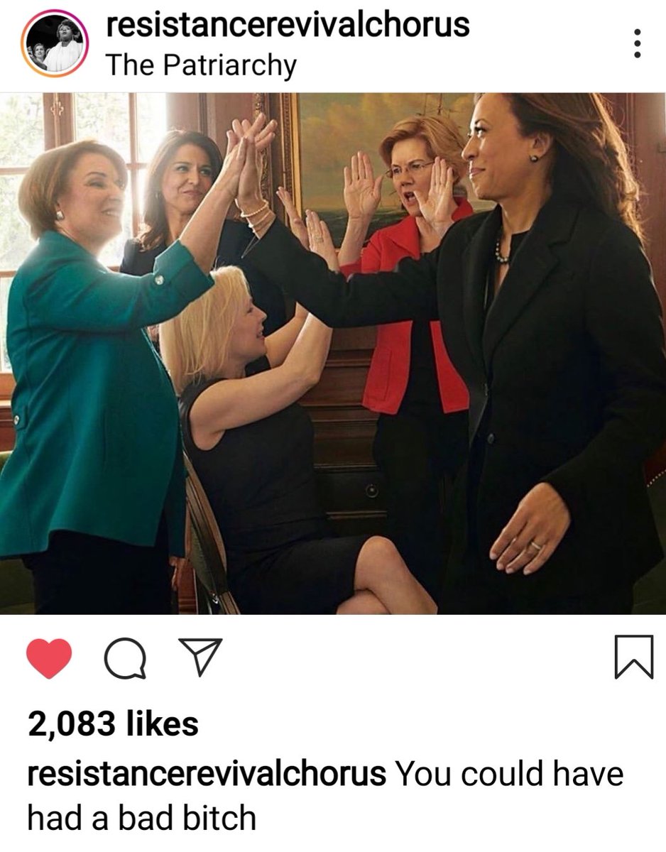 WomensAdvocacy's tweet image. Lizzo lyrics rule!!! 🙏❤ @ResistanceRev

@amyklobuchar @KamalaHarris @SenWarren 
@SenGillibrand 
You girls rocked the #DemPrimaries 
❤🙏❤🙏

We WILL PERSIST...
To be continued...

#WomensDay #women 
#WomensHistoryMonth
#girlpower