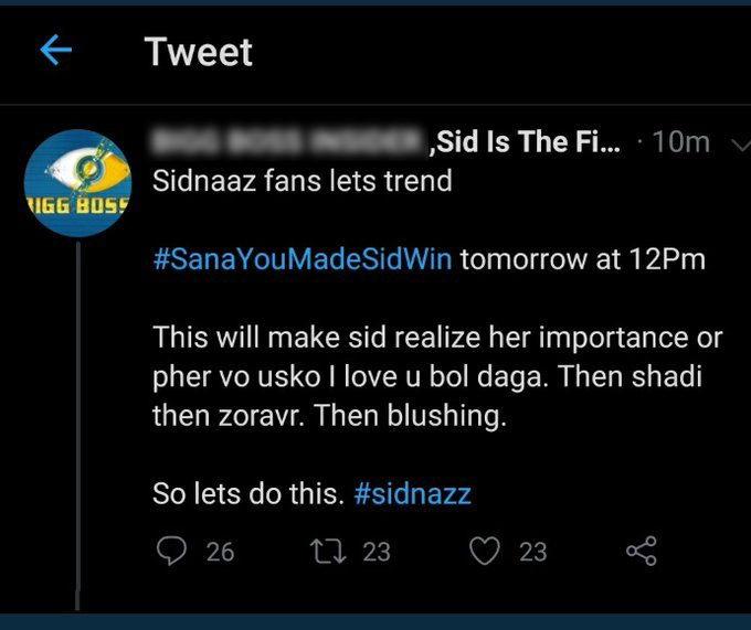 HerdHUSH's tweet photo. SidHearts

This ain't my fight alone. I'm leaving, I can fight others, but I can't fight the 2 Faced Snakes in our own fandom.

Their FCs malign Sid's Name &amp; our FCs sit quiet &amp; support them in DMs.

The day ain't Far when these people will sell you to Shenazians. Take care Guys. https://t.co/5hLipnASo6