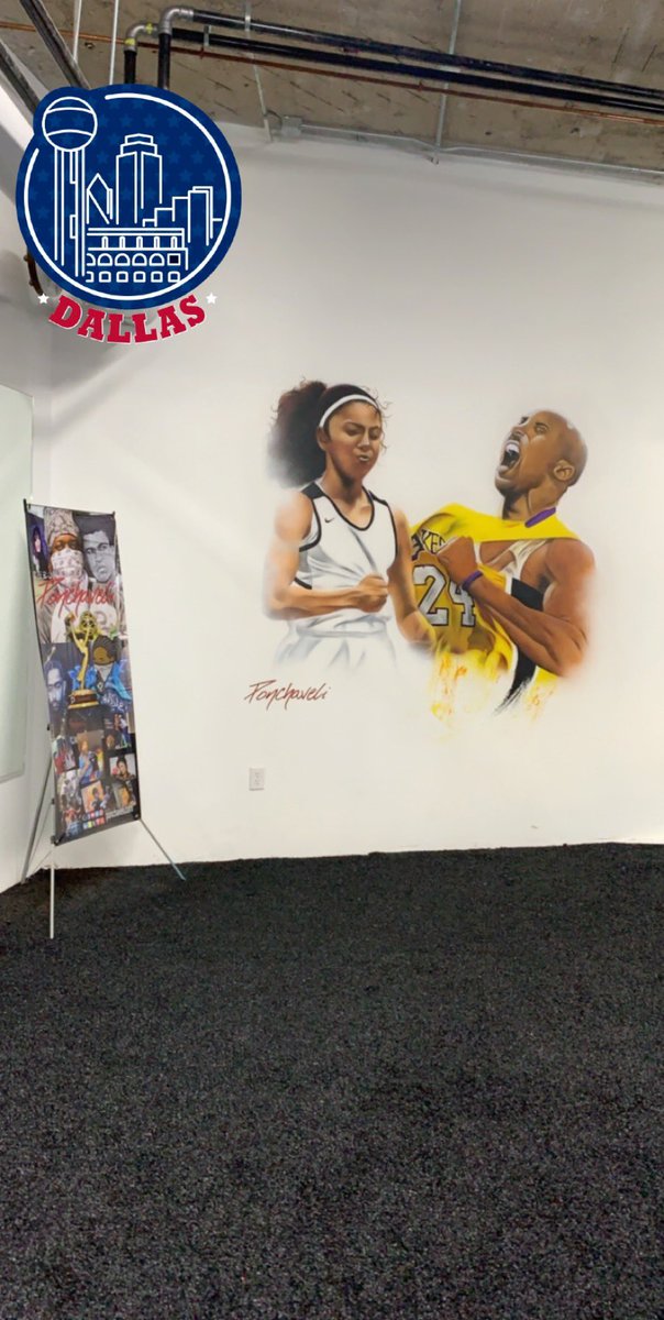 airhasiescardo's tweet photo. Back home for weekend and amazing artwork of Late Kobe and Gianna Bryant. 2020 Conference USA Basketball Championship The Star/Jerryworld Part Two next week and see UTSA Men's Basketball Roadrunners Play! #LifeInMinny #JustTheNextChapterInMyLife  #BirdsUp #RunWithUs #RunAsOne https://t.co/zKYR52RoYd