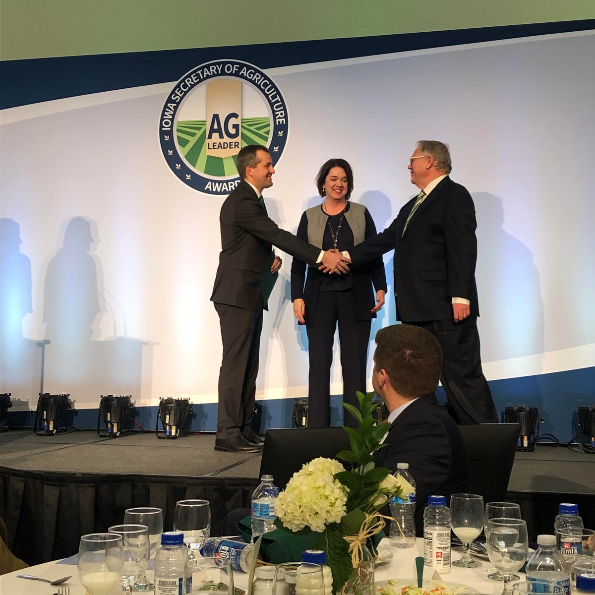 CultivationCorr's tweet photo. America's Cultivation Corridor was honored to accept the Leadership in Innovation award at the Iowa Ag Leaders event.

#innovation #inthecorridor #americascultivationcorridor #wheresciencefeedstheworld https://t.co/xUzcRg7SX1