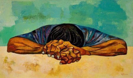 "نُرشد التائهين ولا نعرف كيفَ نغادرُ المتاهة."
- painting by eduardo kingman