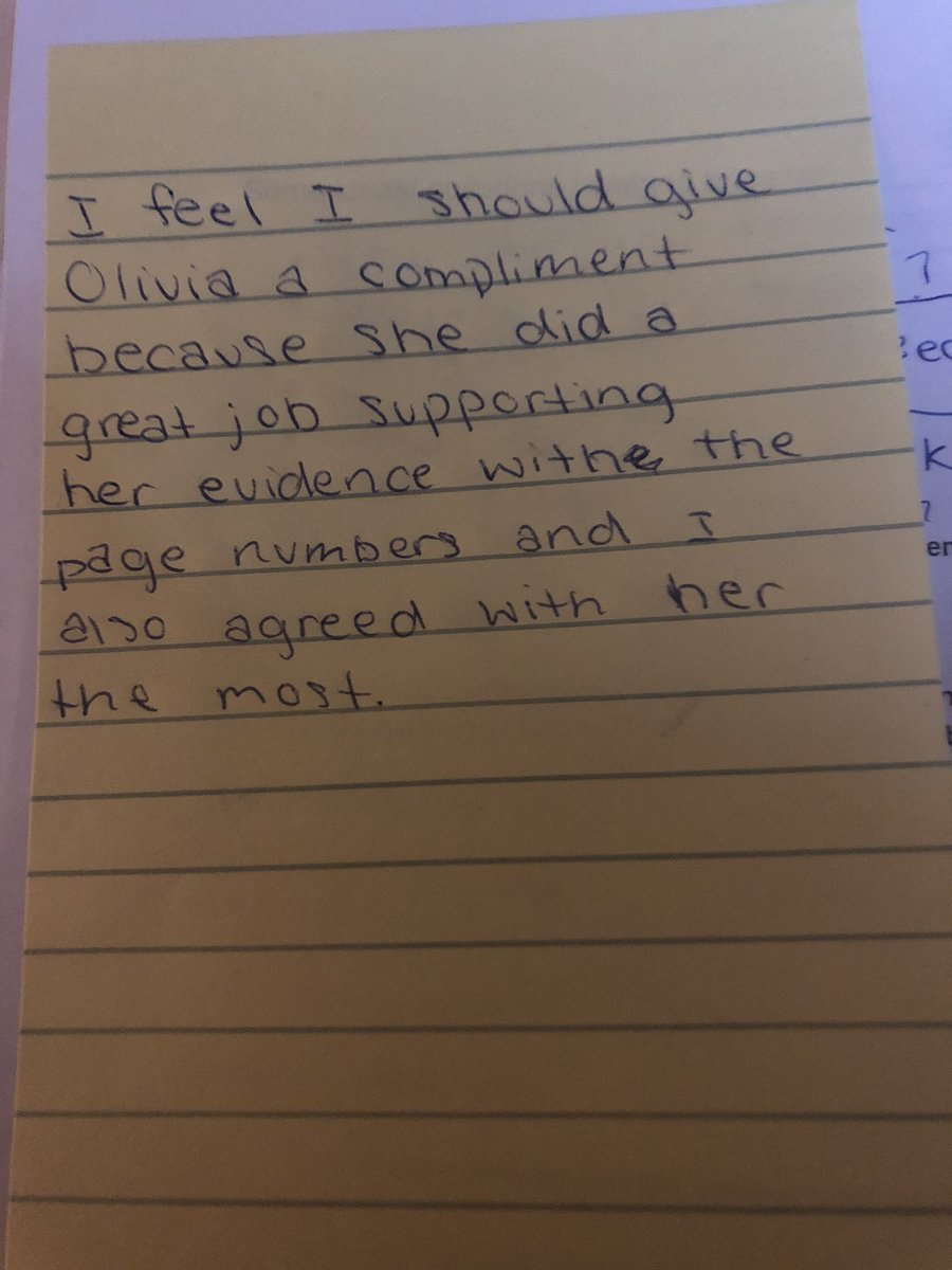 writingheroes's tweet image. #writingheroes engage in a Socratic seminar discussion about their shared text. They asked questions, use text evidence to support ideas, and most importantly encourage and look out for one another. #proudteacher #collaborativediscussion