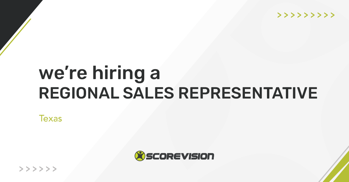 GetScoreVision's tweet image. We&apos;re on the hunt for a Regional Sales Representative for the #Texas area. If you have a passion for #sports, #technology, #sales, and #education, apply today! hubs.ly/H0nqm-b0

#careers #jobs #salesjobs #software #techjobs