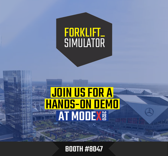 Pass by our booth for a hands-on demo and find out what great results leading companies are getting by applying virtual reality for screening and training. #Modex #Modex2020 #Training #Screening #Safety #USA