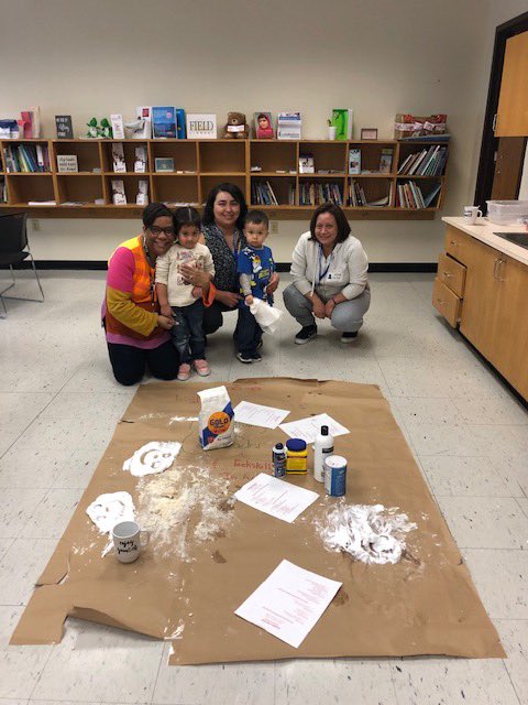 peekskillbasics's tweet image. Today&apos;s #RaisingAReader session was filled w/ learning, laughter &amp;amp; ❤️.  We enjoyed S. Boynton books in English &amp;amp; Spanish, &amp;amp; did our version of the barnyard dance!  We also got messy making play dough. We measured, mixed w/ our hands, &amp;amp; discussed the differences between the doughs