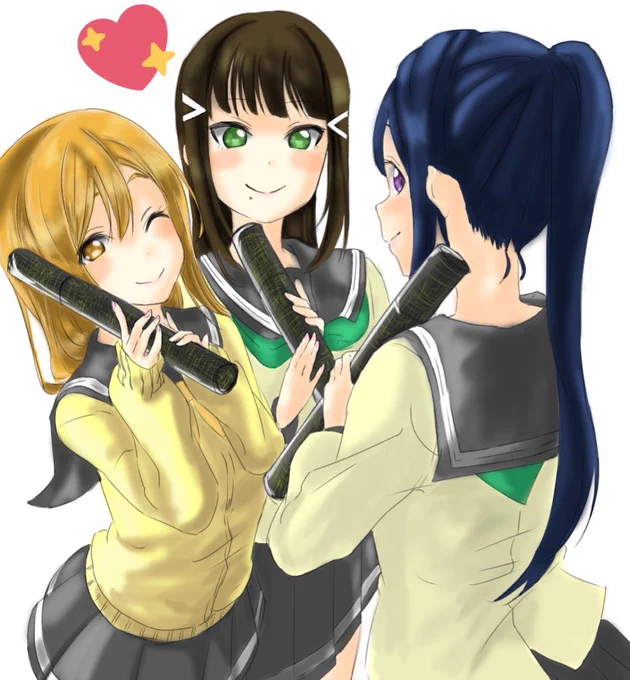 この前のイラスト背景なしver.
#AZALEA_1st_LIVE 
#AZALEAを聴こうよ 