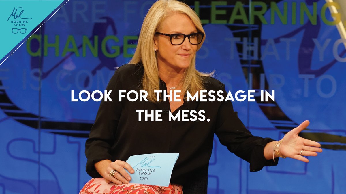 MelRobbinsShow's tweet photo. When you take a minute to slow down and breathe, it's easier to see the message. #MelRobbinsShow #ChangeIsInSight https://t.co/B1uDjoWNXX